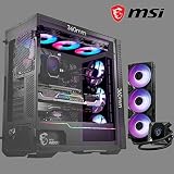 MSI MPG VELOX 100R Premium Gaming PC Case ARGB 360mm Radiator Support view 5