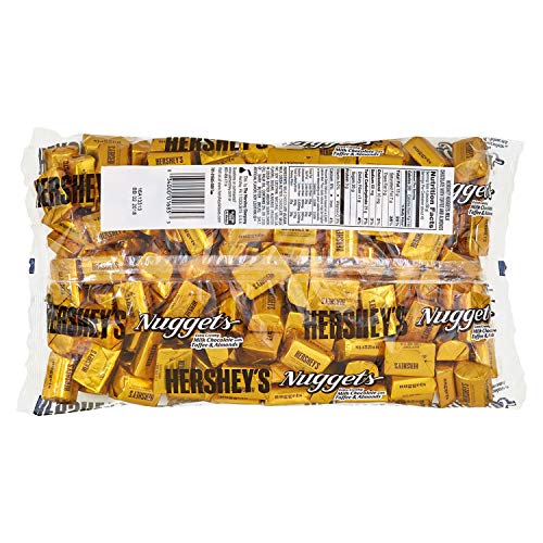 HERSHEY'S Nuggests Extra Creamy Milk Chocolate Candy, Bag toffee