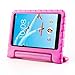 LTROP Lenovo TAB 4 8 Plus Case Portable Light Weight Shock Proof Convertible Handle Stand Case Cover for Lenovo TAB 4 8 Plus 2017 Tablet (TB-8704F/N), Rose