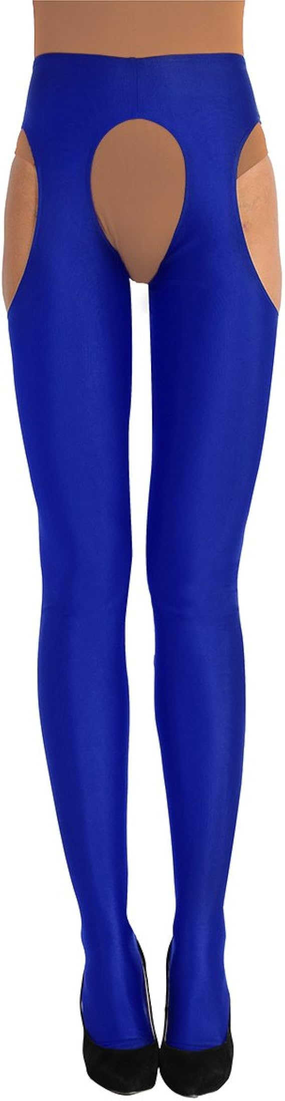 iixpin Damen OuvertLeggings Stretch OuvertHose DessousPants Frau Strümpfhose Slim Smooth Hose