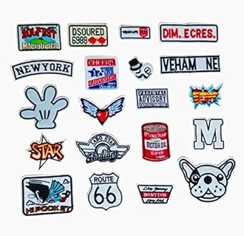 Amazon 24universe ワッペン アイロン セット おしゃれ