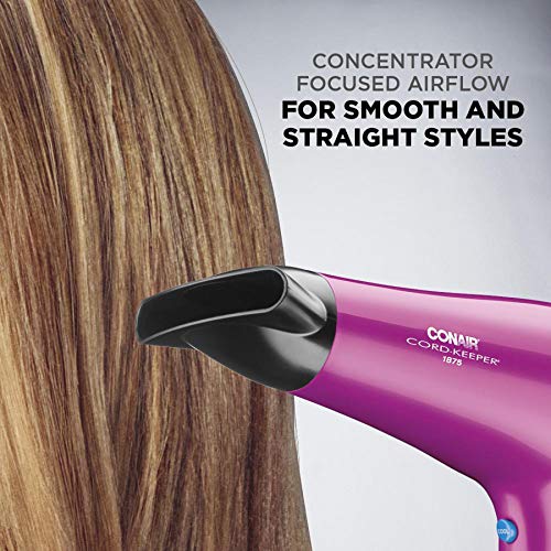 4 Conair+1875+Watt+Cord+Keeper+Dryer