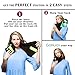 GoNjoy Pillow - Scientifically Proven Super Soft Neck Support Travel Pillow - Machine Washable Black