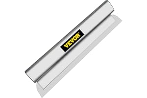 VEVOR Skimming Blade,24 inch Smoothing Knife, European Stainless Steel Construction Knife, Aluminum Blade Profile Smoothing K