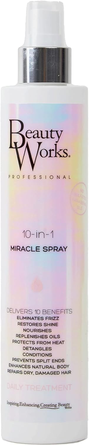 Beauty Works 10-In-1 Miracle Spray 250ml Hair Treatment Leave-In Conditioner