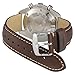 WOCCI Watch Bands, 18mm 19mm 20mm 21mm 22mm Brown Vintage-Style Leather Watch Strap for Men or Women