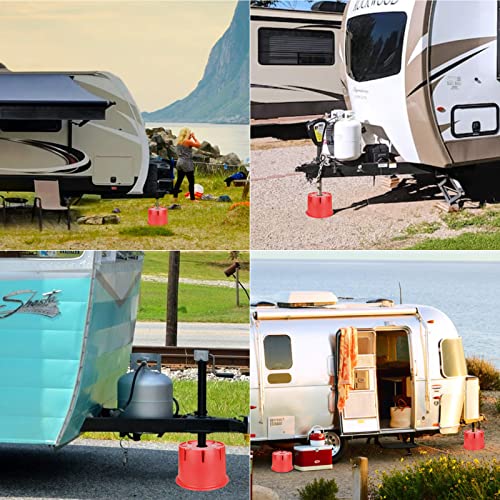 BSTIQUEUS Trailer Jack Block, Upgraded RV and Camper Accessories with