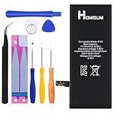 HOMSUM Li-ion Battery Model iPhone 6S - With Repair Tool Kits & Instructions - Full 1715 mAh 0 Cycle [365 DAYS Warranty]