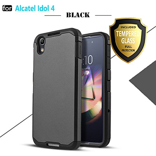 Alcatel idol 4 / alcatel nitro 4 case, starshop hybrid heavy duty…