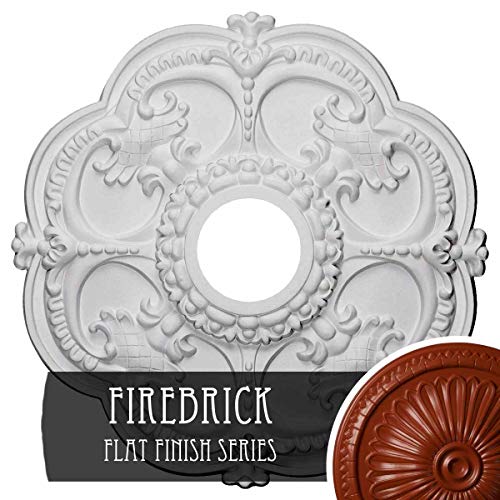 Ekena Millwork Cm17rofif Rotherham Ceiling Medallion Firebrick