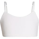 Bleuet Girls Reversible Training Bra | Seamless, Ultra Soft First Bra for Teens & Tweens, Dual-Layer Bralette
