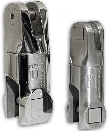 Anchor Swivel, Part#:964408, 6mm -1/4" Chain, Anchors to 10 kg / 22 lbs, Solid 316L Stainless Steel, 5 Year Warranty