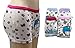 Mmiao Baby 2t-10t Kids Girls Briefs 4-Pack Boyshort Underwear Bow MocMoc (2-4)