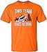 Adult This Team Makes Me Drink Funny Football Cleveland T-Shirt