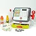 Tech 4 Kids Kidstech Supermarket Multi Functional Kids Play Cash Register with Lights and Sound, Scanner, Credit Card, Working Mic, and Playfood