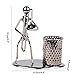 Pen Container Holder Pencil Cup Iron Art Music Figure~Home Office Desk Decor Gift Perfect Father Gift (C79 Trombone)