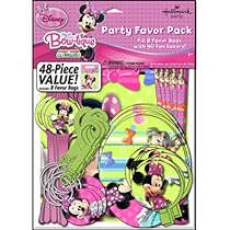 Minnie Mouse Party Supplies Bow-tique Favor Value Pack