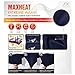 FITEXTREME Womens MAXHEAT Fleece Long Johns Thermal Underwear Set Navy M