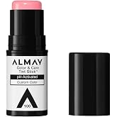 Almay Color &amp; Care Tint Stick, 100 Natural Flush, 0.25 oz | Multi-use moisturizing lip and cheek tint. For visible glow with natural flush of color and a dewy finish. Hypoallergenic.