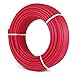 Happybuy Oxygen Barrier 1/2 Inch 300 Feet Tube Coil EVOH PEX-B Pipe, for Residential Commercial Radiant Floor Heating, Red