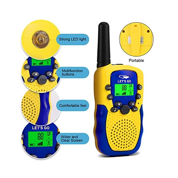 Tisy-T388-Long-Range-Walkie-Talkies-for-Kids-Outdoor-Toys Tisy T388 Long Range Walkie Talkies for Kids-Outdoor Toys