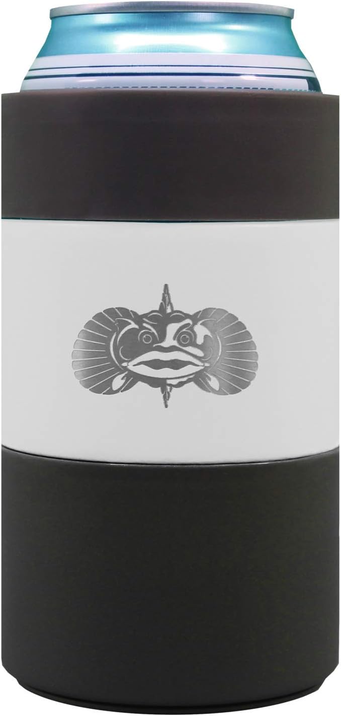Toadfish Can Cooler NonTipping Suction Cup Can Cooler