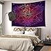 JAWO Phoenix Tapestry Wall Hanging, Fantasy Bird on The Magic Array Alchemy Constellation Tapestries for Dorm Living Room Bedroom, Wall Blanket Beach Towels Home Decor 71X60 Inches