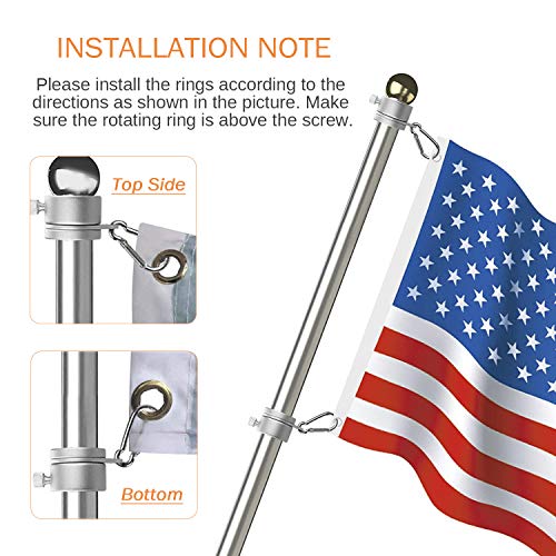 2 Allinko+Mounting+Anti+Wrap+Aluminum+Carabiner