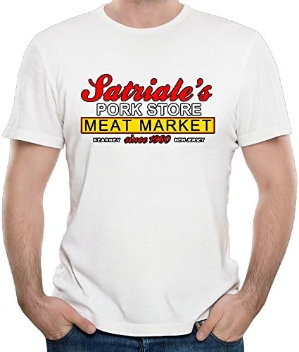 Kanmeiyin Satriale's Pork Store Meat Market Utility T Shirts Men's Personalized