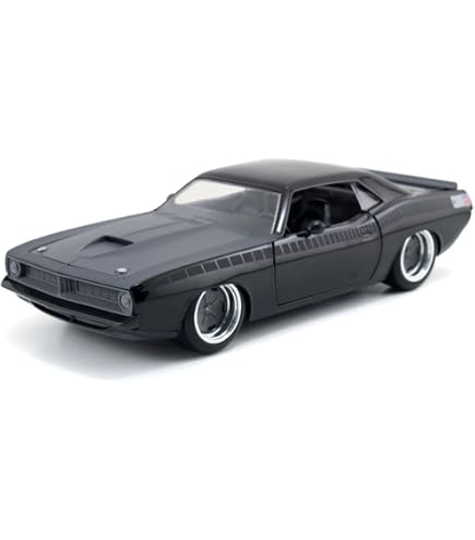 Amazon.com: M2 1971 Plymouth Hemi Barracuda Black Metallic with