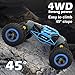 Jasonwell RC Car Off-Road Vehicles Remote Control Rock Crawler Cars Buggy 2.4Ghz 1:16 Monster Truck 4WD Dual Motors Electric Racing Car Kids Toys RTR Rechargeable Buggy Hobby Car