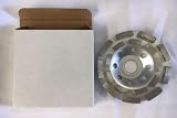 BUGOODS 115mm Diamond Grinding Disc Double Row Concrete Stone Granite Marble view 2