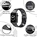 for Apple Watch Band Black 38MM/40MM Stainless Steel Strap Wristband for Replacement iWatch Strap with Comfortable Durable Folding Metal Clasp Classic Buckle Wrist Watch Strap,Updated Version