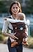 Mo+m Ergonomic Baby Sling Carrier w/ Mesh Cooling Vent, Hood & Pockets (Chocolate Brown)