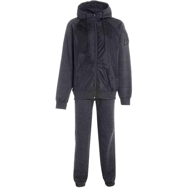 Niño Niña Chándal Camuflaje Paneles Capucha Superior E Inferior Jogging