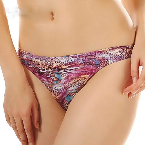 NUGJHJT Women Sexy Underwear Low-Rise Thong Sexy Leopard G-Sting