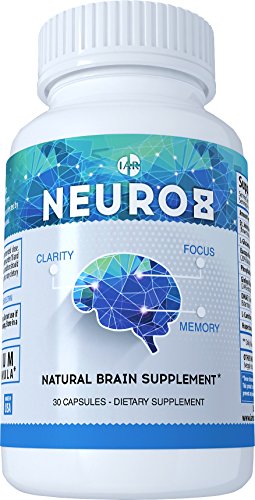 #1 Brain Booster Supplement for Focus, Energy, Mental Clarity & Memory - Scientifically Formulated Extra Strength Brain Support Nootropic with Ginkgo Biloba, St. John's Wort, & More