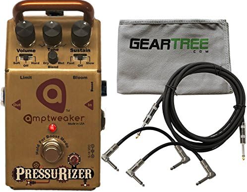 Amptweaker Pressurizer Compressor Booster Parallel Compression Pedal w/Cloth an