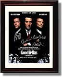 Framed Ray Liotta, Robert Deniro, and Joe Pesci Autograph Replica Print - Goodfellas