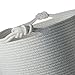 Luxurious Woven Cotton Rope Basket | Decorative, Elegant & Durable Wicker Laundry Bin | Ergonomic & Multipurpose White Blanket Storage Hamper | Stylish & Practical Nursery Organizer