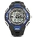 Upgraded Men's LED Multi Function Digital 100m Sports Diving Watch Silicone Band Synthetic-Sapphire Window
