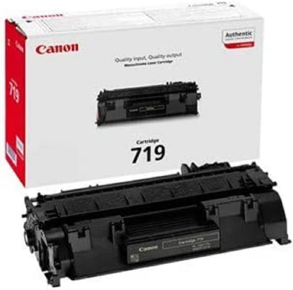 Canon 719 Black Laser Toner Cartridge 3479B002 2100 Page Yield