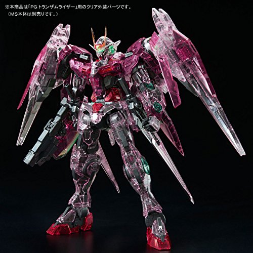 Bandai PG 1/60 GN - 0000 + GNR - 010 Trans-am Riser Clear Color Body Plastic Kit