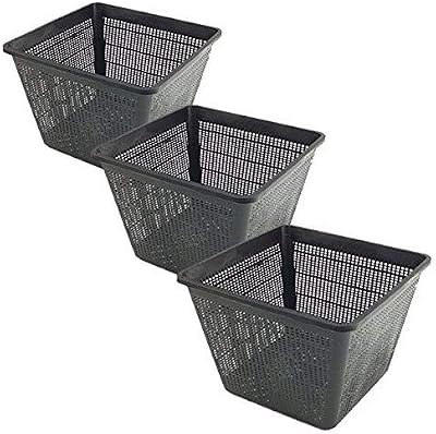 Other Square Baskets Pond Garden Planting Large 28x28x18cm Pack of 3