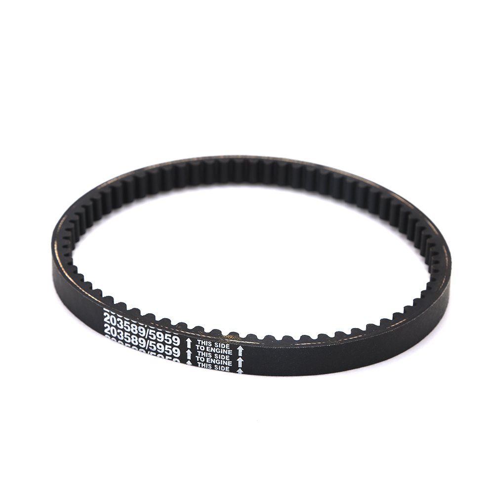 QYMOTO 3pcs Go Kart Drive Belt 203589 For Coleman KT196 CVT 30 Series Torque Converter Belt Fits CK196-T,Manco 5959, Comet 203589 Asymmetrical Belt Murray 12-8487