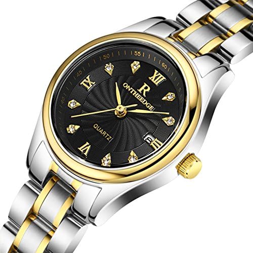 Ultrathin waterproof watch/Stainless-steel watches for men and women/ business casual quartz-R