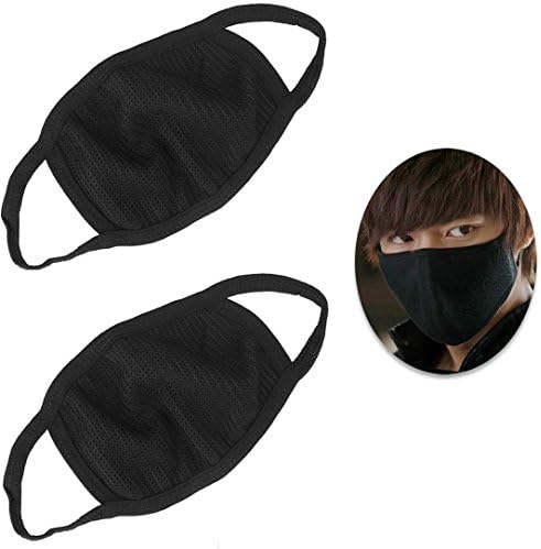 McClub Net Print Anti Pollution, Dust Face Mask (Black, Free Size)