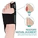 AVIDDA Bunion Corrector and Bunion Relief, Bunion Splint Big Toe Straightener Corrector Foot Pain Relief for Hallux Valgus Bunion Support Brace for Men Women (One Size) Black Single Left