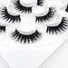 7 Pairs Natural Faux Mink lashes Fluffy False Eyelashes Wholesale 3D Lashes Pack