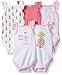 Hudson Baby 5 Pack Sleeveless Cotton Bodysuits